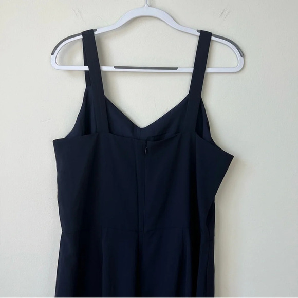 NWT Everlane Japanese GoWeave Slip Jumpsuit Navy - Picture 8 of 9